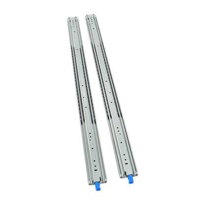 1 Pair Locking Drawer Slides for Universal Use (48 Inch, 500 lbs Capacity)