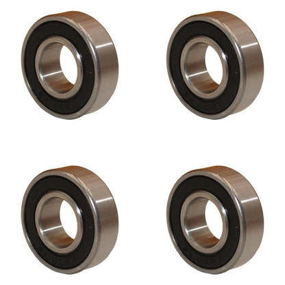 Set of 4 Spindle Bearings for Exmark, MTD