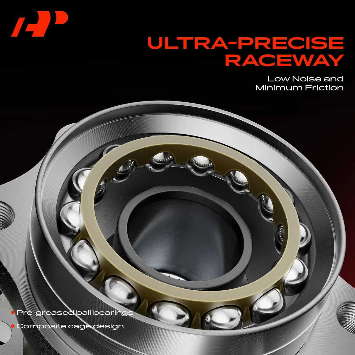 2X Rear Wheel Hub & Bearing Assembly for Lexus IS250 GS350 RC350 (2014–2015) HA590514, 512546
