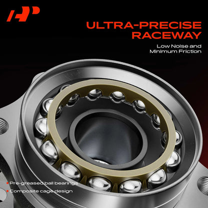 2X Rear Wheel Hub & Bearing Assembly for Lexus IS250 GS350 RC350 (2014–2015) HA590514, 512546