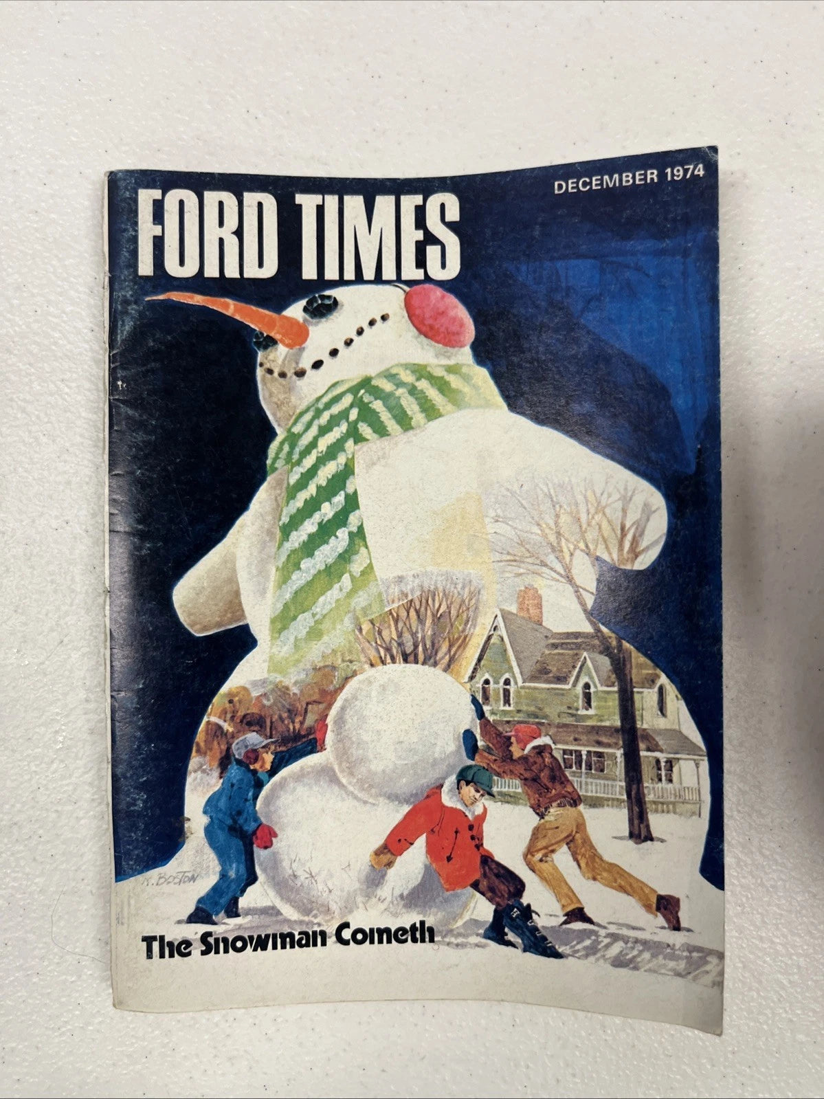 Ford Times Magazine December 1974