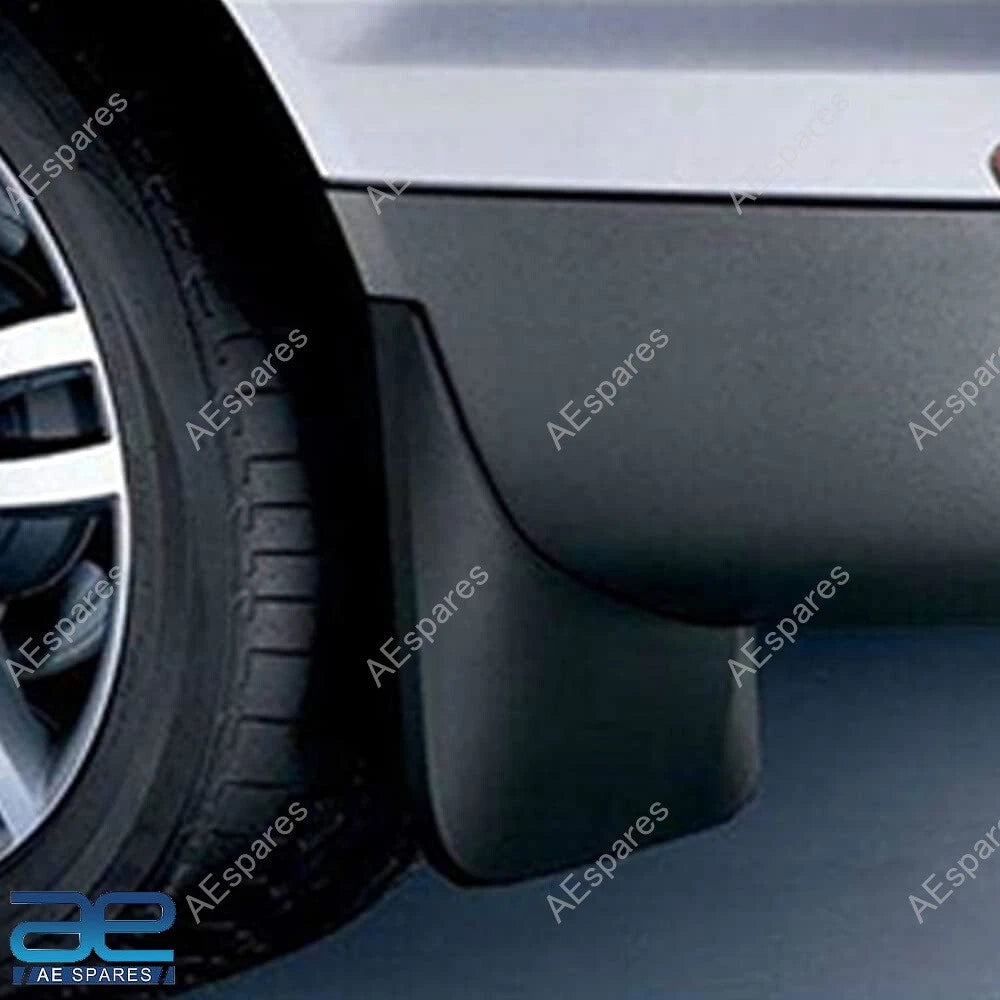 Mud Flap Set of 4 for Volkswagen Vento Type 2 (2014–2020) Black