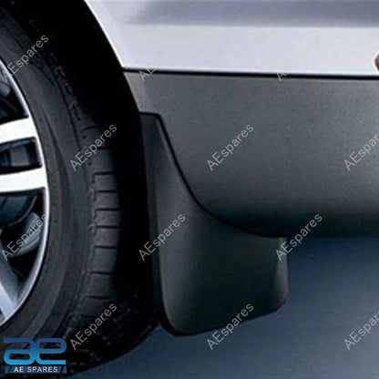 Mud Flap Set of 4 for Volkswagen Vento Type 2 (2014–2020) Black