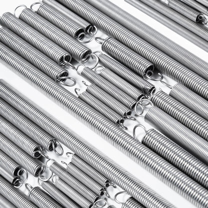 6X Extension Springs for Automotive Applications (0.03"x0.4"x6.5")