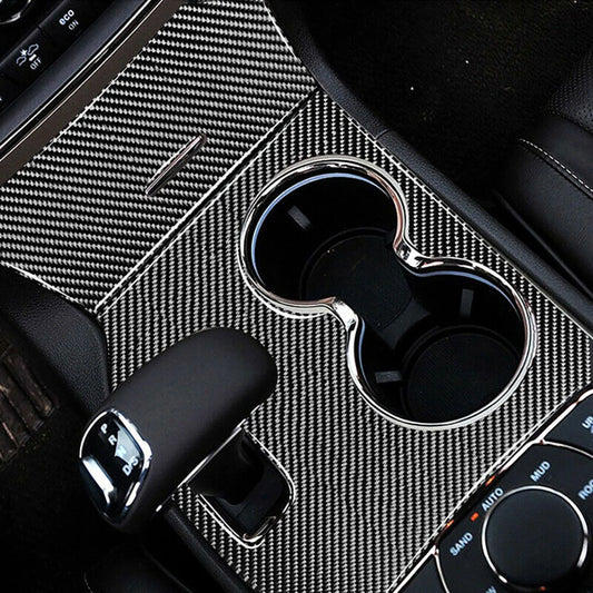 Carbon Fiber Gear Shift Panel Cover for Jeep Grand Cherokee (2014–2015)