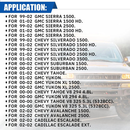 Climate Control Module Panel for GMC Sierra Chevy Silverado (1999–2002)