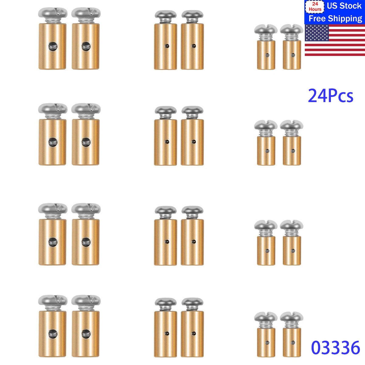 Cable Stop Assortment for Push-Pull Cables (1/4”, 5/16”, 3/8”)