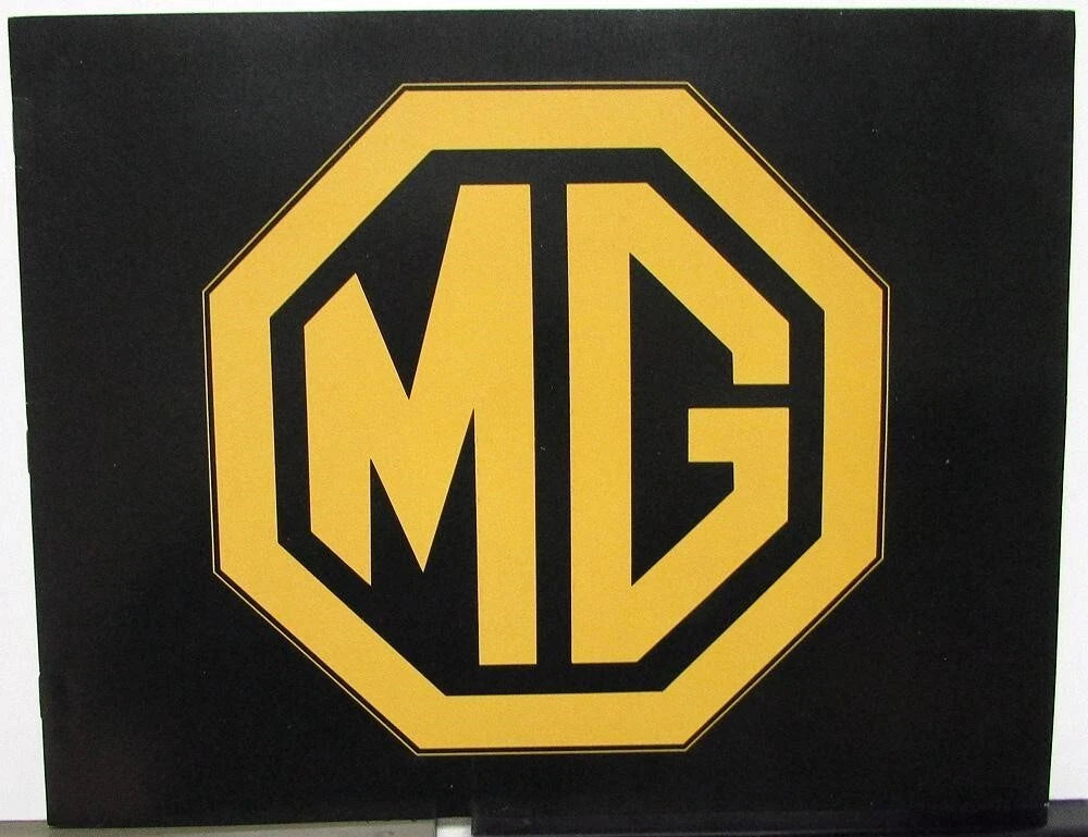 MGB Sales Brochure for MG MGB (1980)