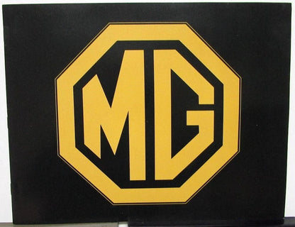 MGB Sales Brochure for MG MGB (1980)