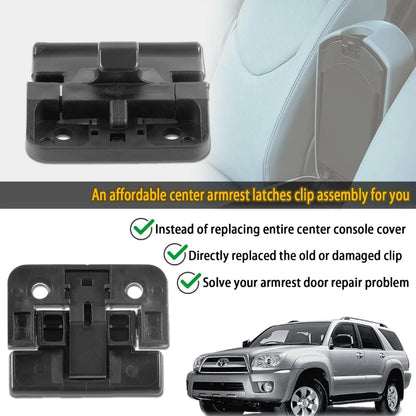 2X Center Console Armrest Lid Latch Locks for Toyota Camry (58908-32050)