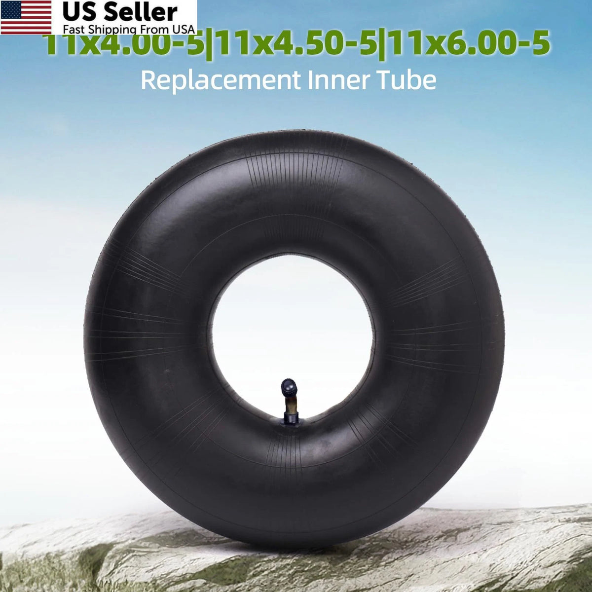 Set of 2 Heavy Duty 11x4.00-5/11x4.50-5 Tires TR-87 for