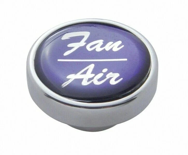 Chrome Dash Control Knob for UP (1" Purple Glossy) #23253