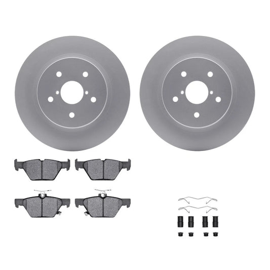 Set of 4 Rotors and Brake Pads for Subaru Legacy/Outback (2015–2025) ALX-PAU-DF-4512-13073-CLA1