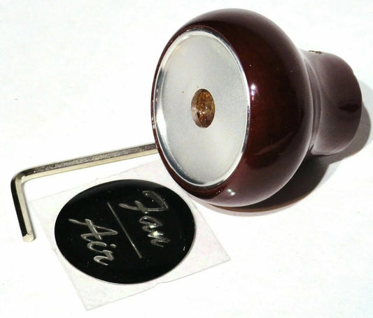 1" Black Glossy Dash Control Knob for (23536, 23537)