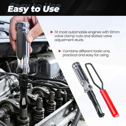 Valve Lash Tool Set for Adjustment (10mm Jam Nut, Slotted Stud) - Honda