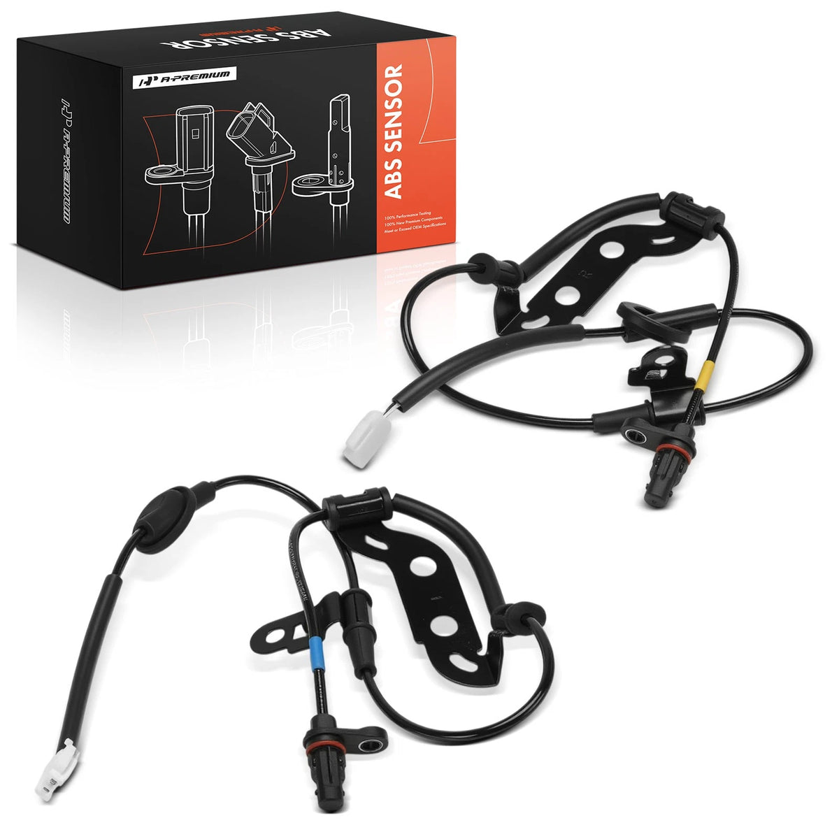 2X Rear ABS Wheel Speed Sensor for Hyundai Sonata (2011–2014) 599103Q000, 599303Q000