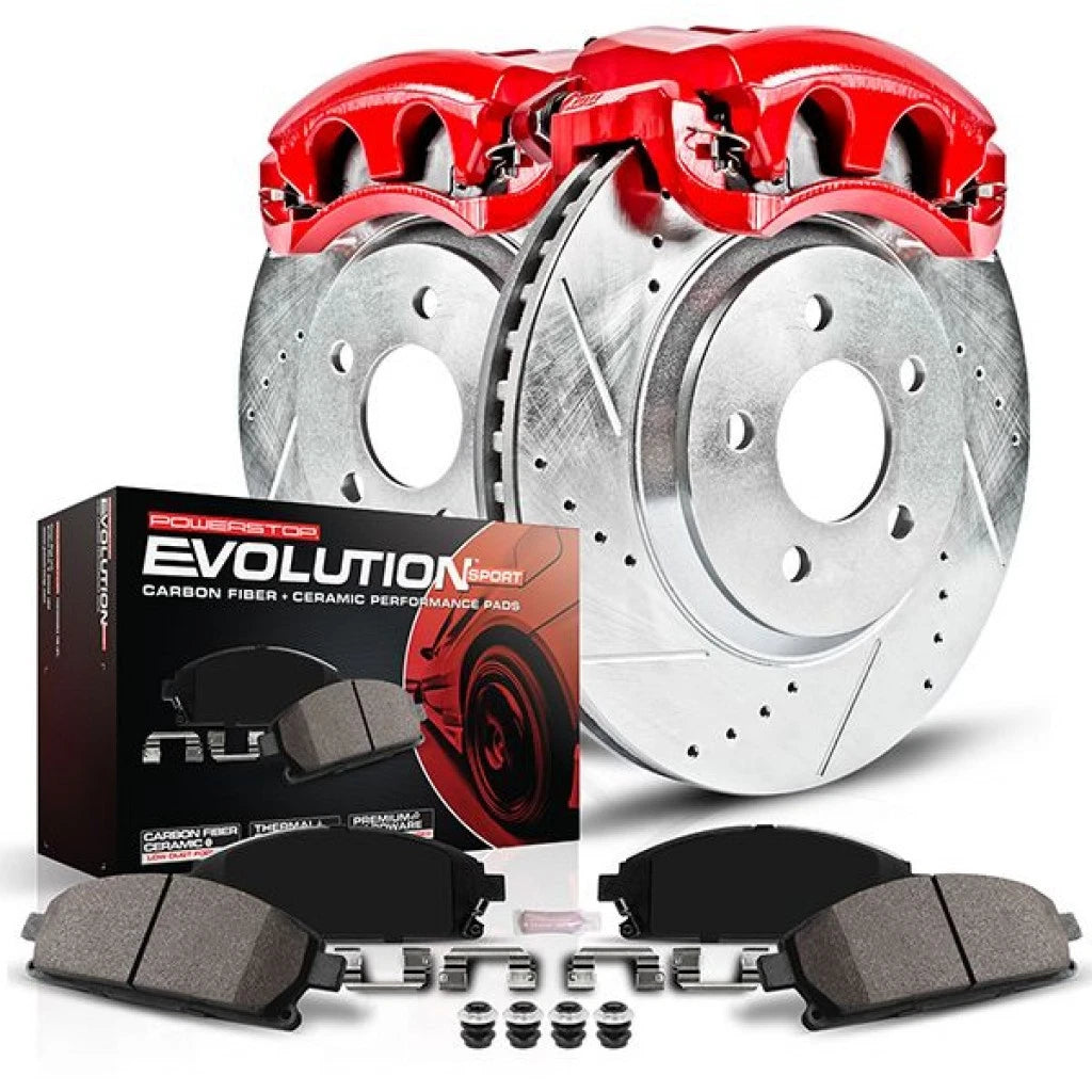 Power Stop Z23 Evolution Sport Brake Kit with Calipers for Scion iM (2016)
