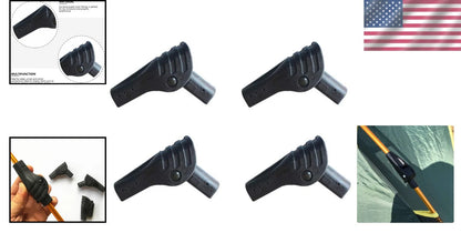 Set of 4 Portable Tent Joint Connectors for Camping Repair