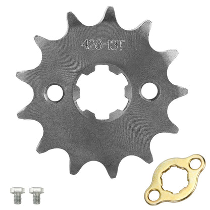 428 13T 17mm Front Engine Sprocket for Motorcycle (Compatible)