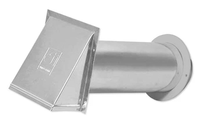 4" Dryer Vent Exhaust Hood for Dundas Jafine (All Aluminum)