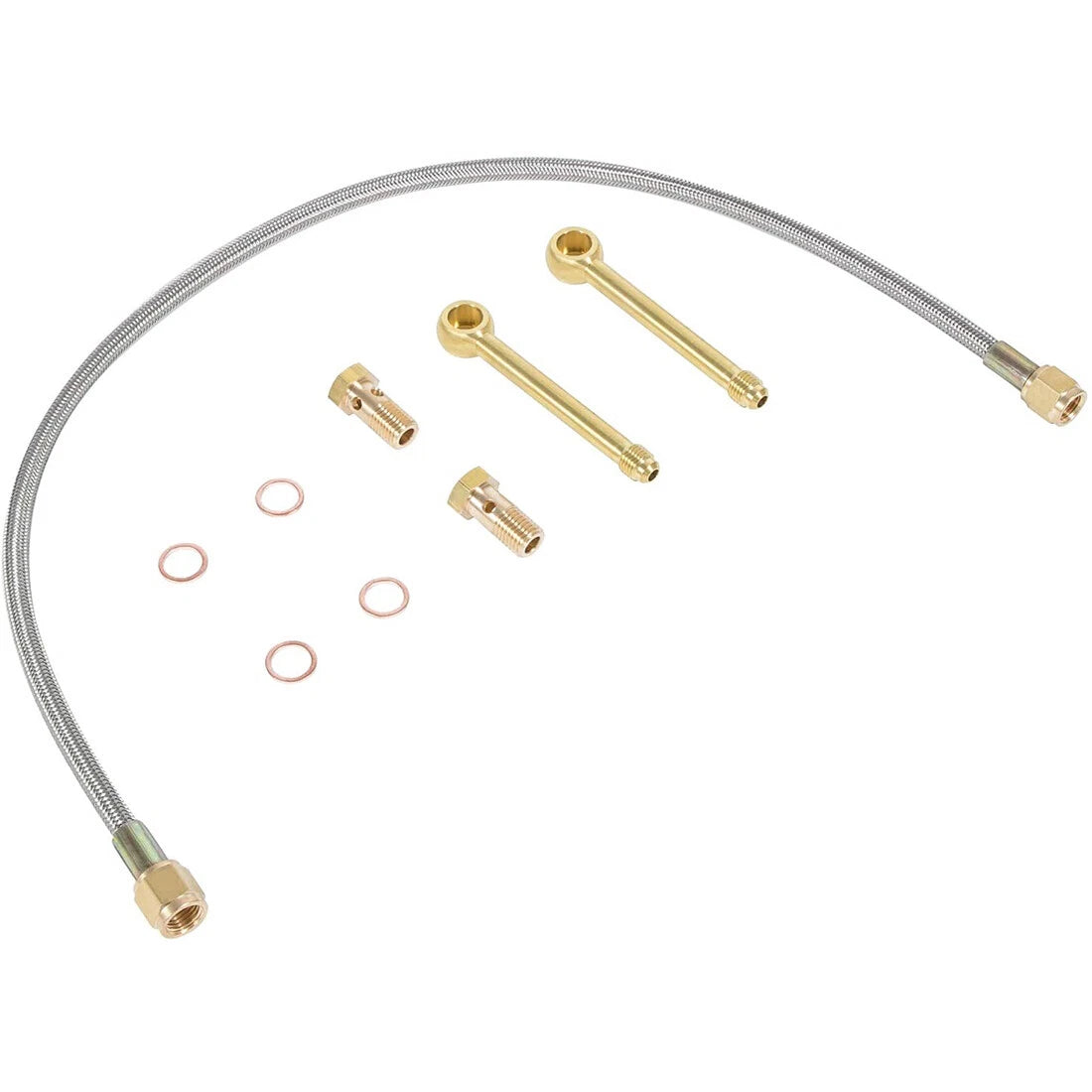 Fuel Line Crossover Kit for Ford Powerstroke 6.0L & Navistar VT365 (2003–2010)