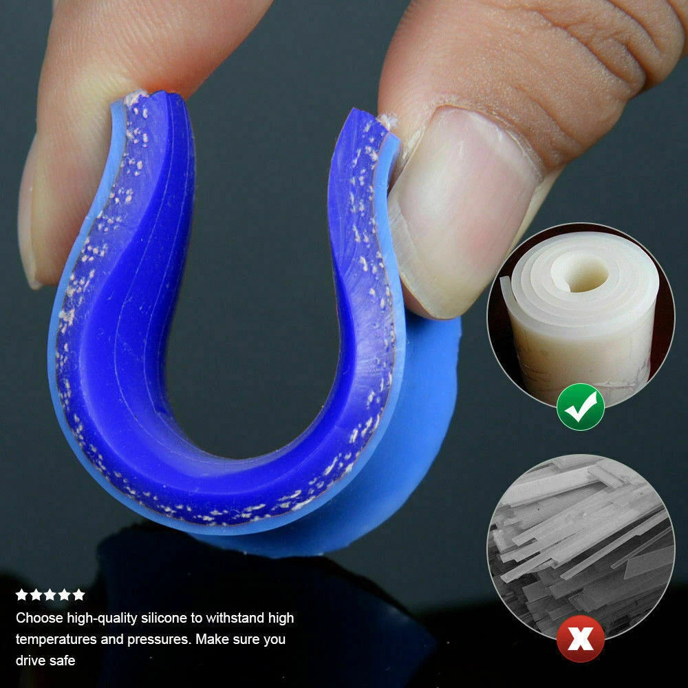 8Pcs Silicone Radiator Hose for Audi S3 / TT (J-01SHC1067ZRD)