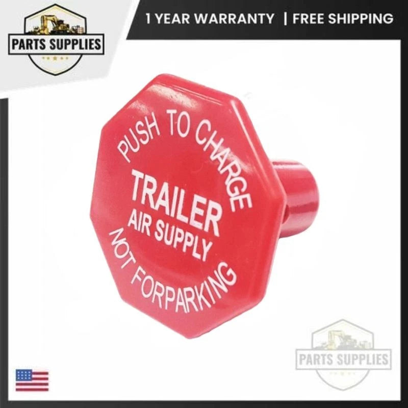 Push Pull Knob 3/8" Air Supply Valve for Bendix Trailer