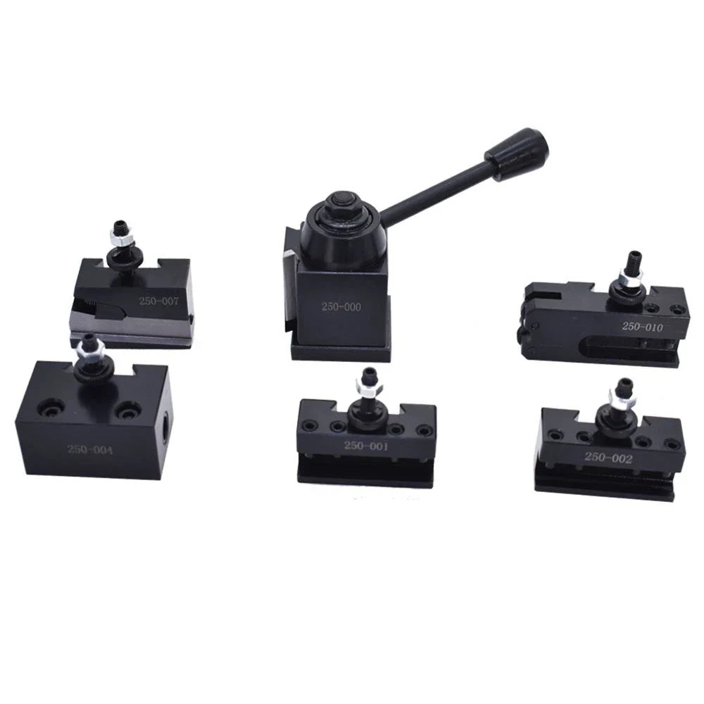 OXA Wedge Type Tool Post Holder Set 250-000 for Mini Lathe (Up to 8")