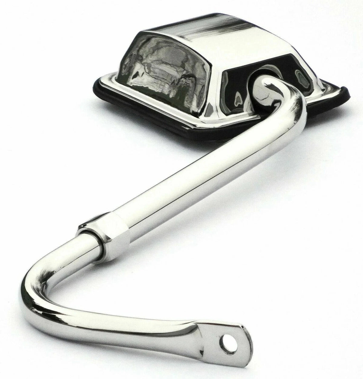 Chrome Hood Mount Mirror Bracket for Freightliner Peterbilt (GG33398)