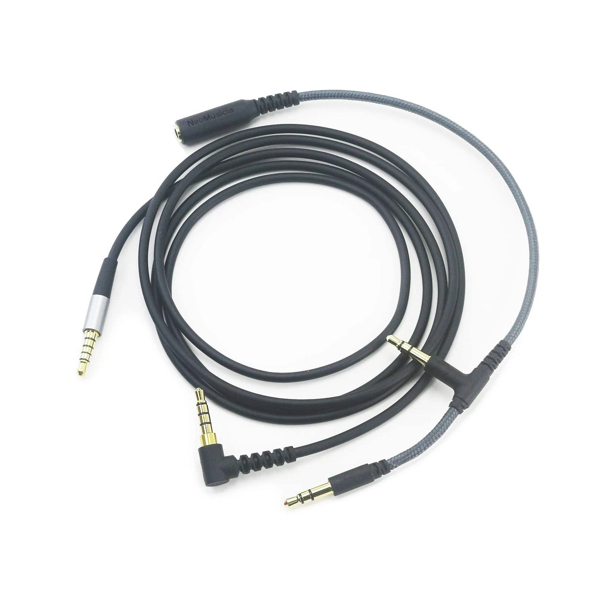 3.5mm 5 Pole Male Audio Cable for Black (Compatible)