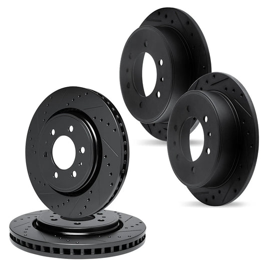 4-Wheel Brake Discs Set for Nissan Armada (2004–2005) WHPN2-67015