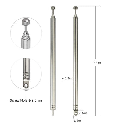 74cm Telescopic AM FM Antenna for Universal Use (Portable)