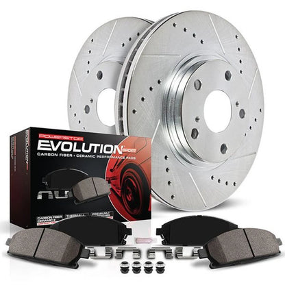 Power Stop Z23 Evolution Sport Brake Kit for Scion iM (2016) TLX-psbK3054-CL360A71