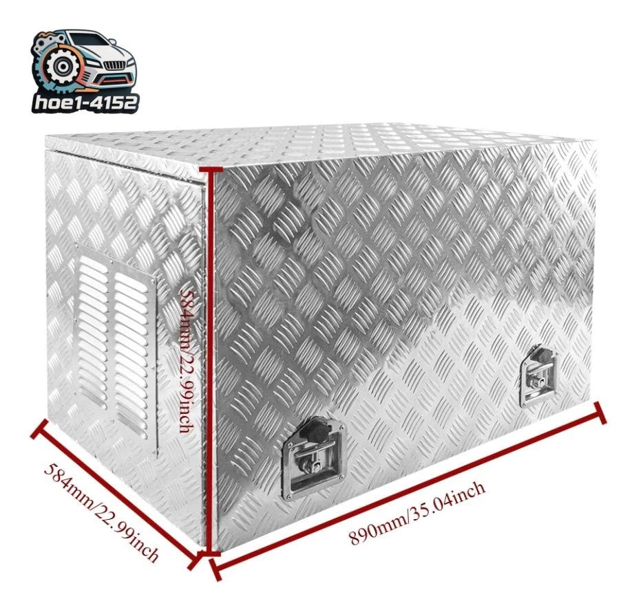 Aluminum Generator Tool Box for Truck Storage Organizer (35X23X23")