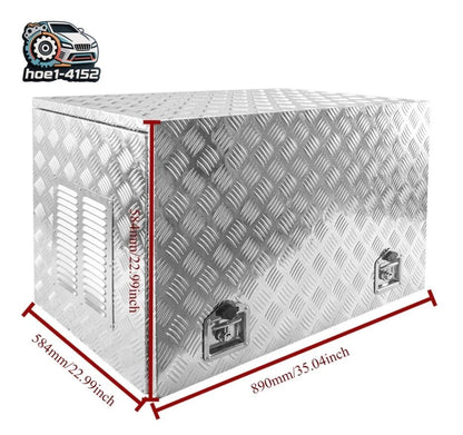 Aluminum Generator Tool Box for Truck Storage Organizer (35X23X23")