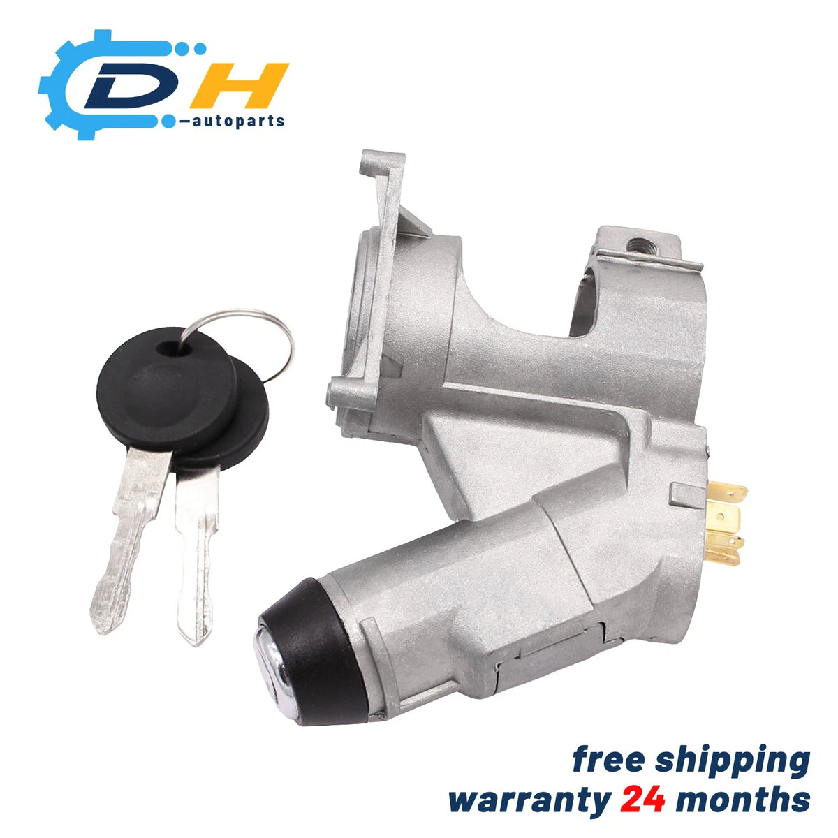 Ignition Switch Assembly for VW Jetta Quantum Scirocco Vanagon (321905851D)