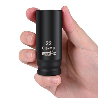 22mm Deep Impact Socket for 1/2" Drive (CR-MO)