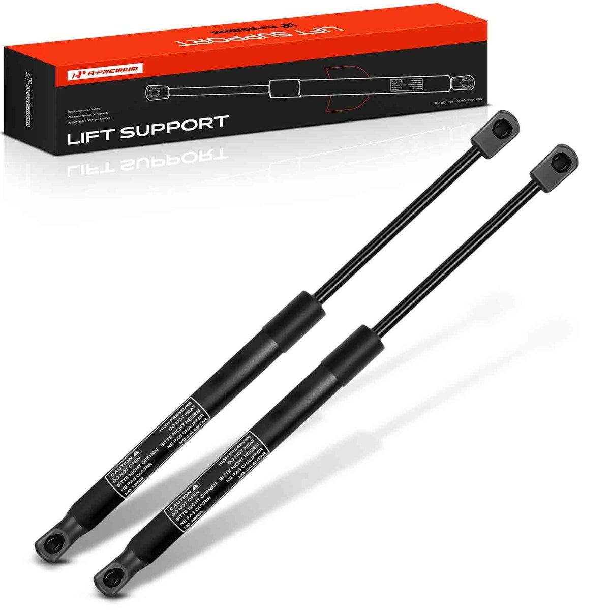 2X Front Hood Lift Supports Shock Struts for Pontiac G8 (2008–2009) 92213657, 6557