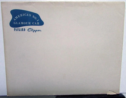 Sales Brochure for Packard Deluxe Clipper (1946)