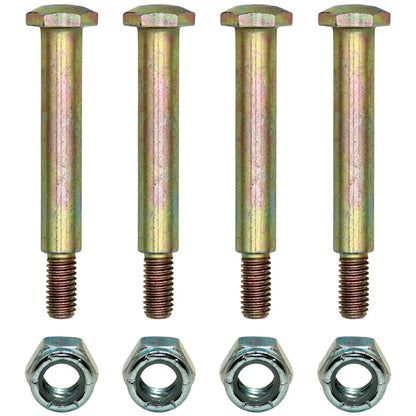 Set of 4 Wheel Bolt and Lock Nut Kits for Cub Cadet