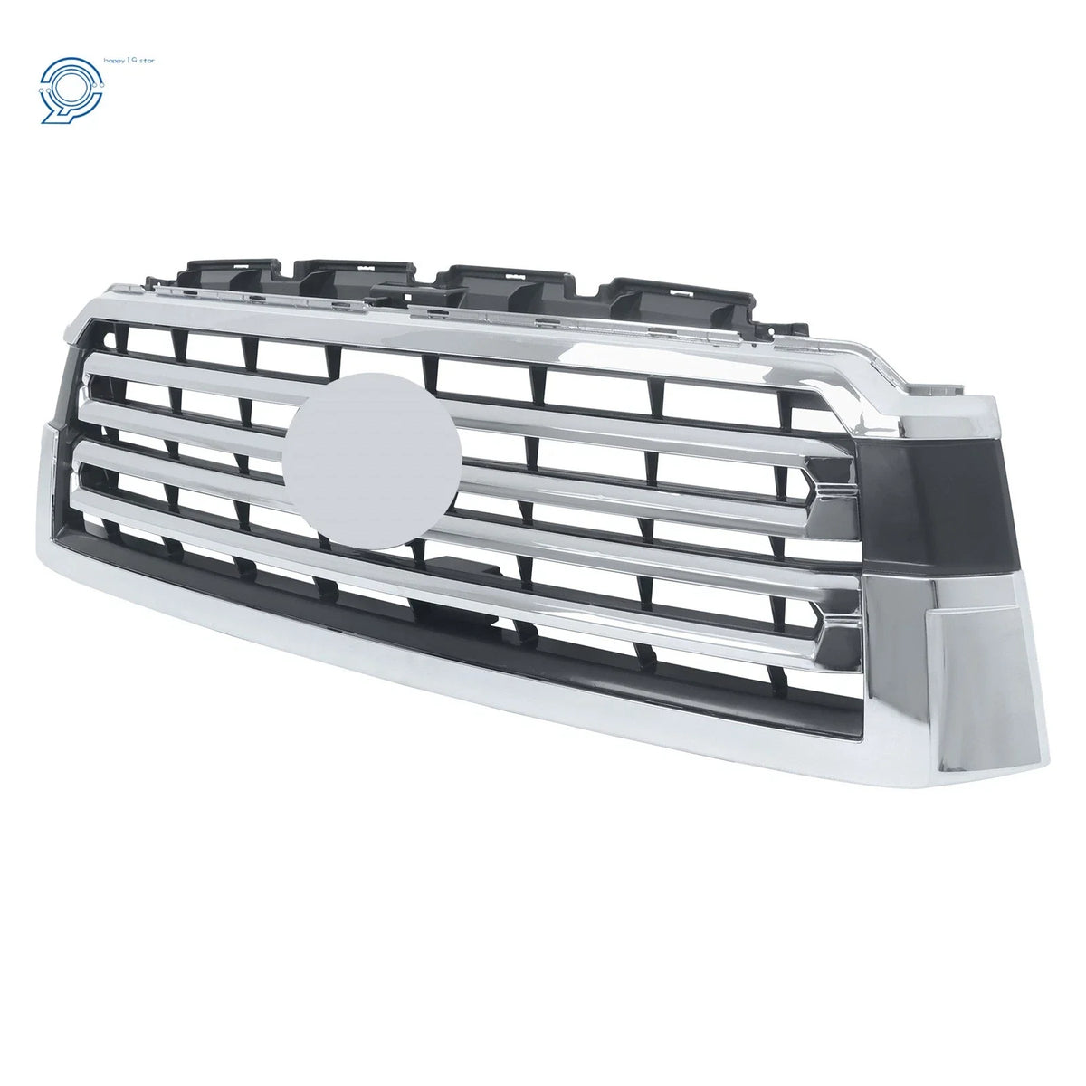 Front Bumper Grille Upper Chrome for Toyota Sequoia 2018-2022