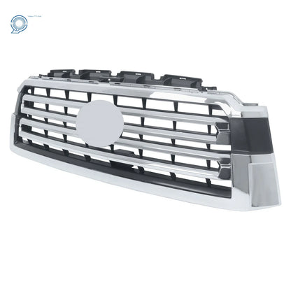 Front Bumper Grille Upper Chrome for Toyota Sequoia 2018-2022