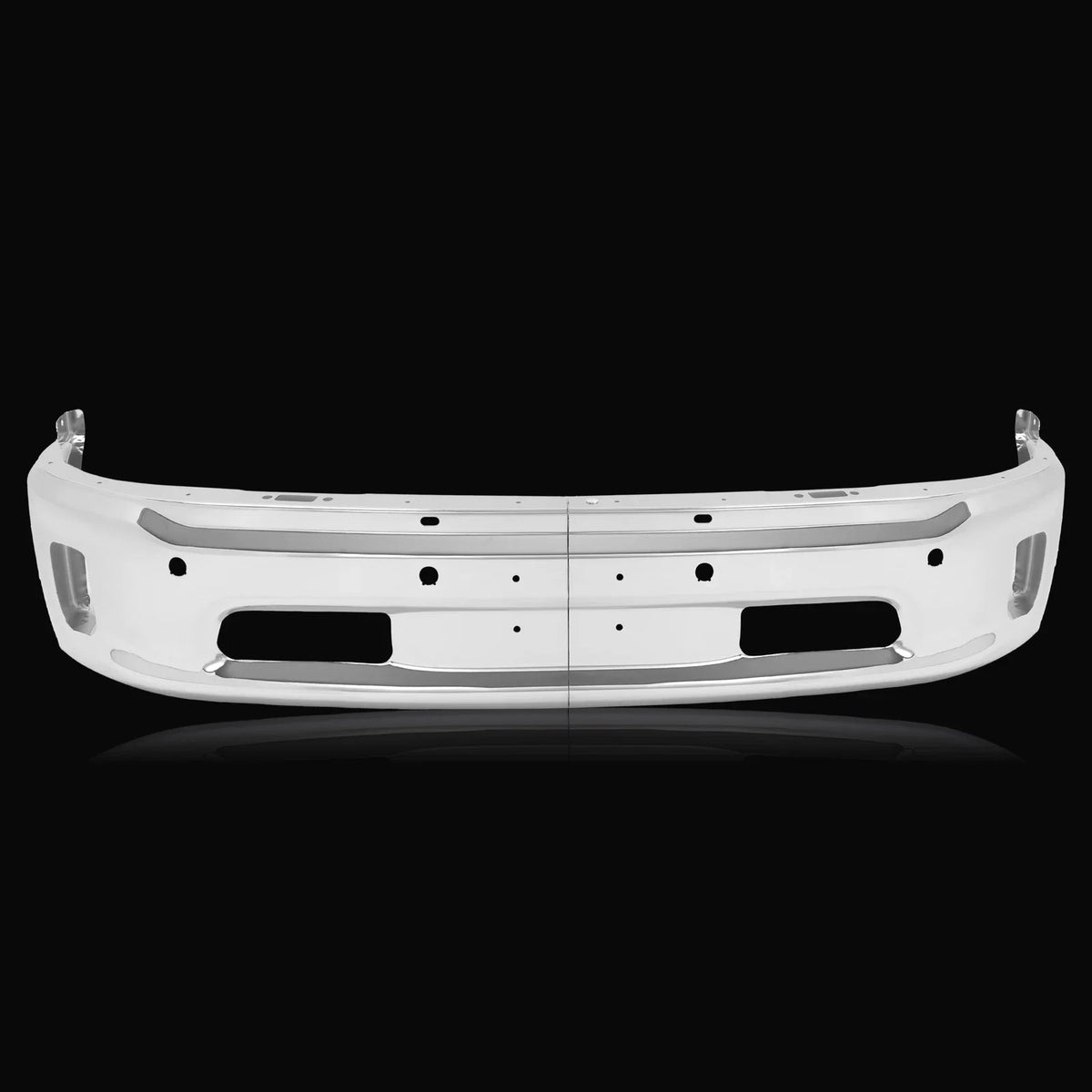 Chrome/Black Front Bumper Face Bar for Ram 1500 (2013–2024)