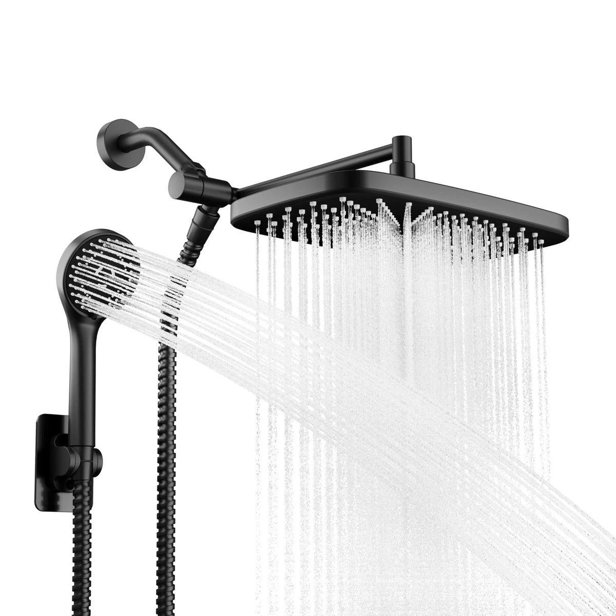 Wide Rain Shower Head for Seacity (2015–2023) - 5 Modes, Matte Black