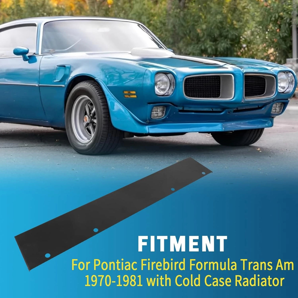 Radiator Upper Support Bracket for Pontiac Firebird (1970–1981)