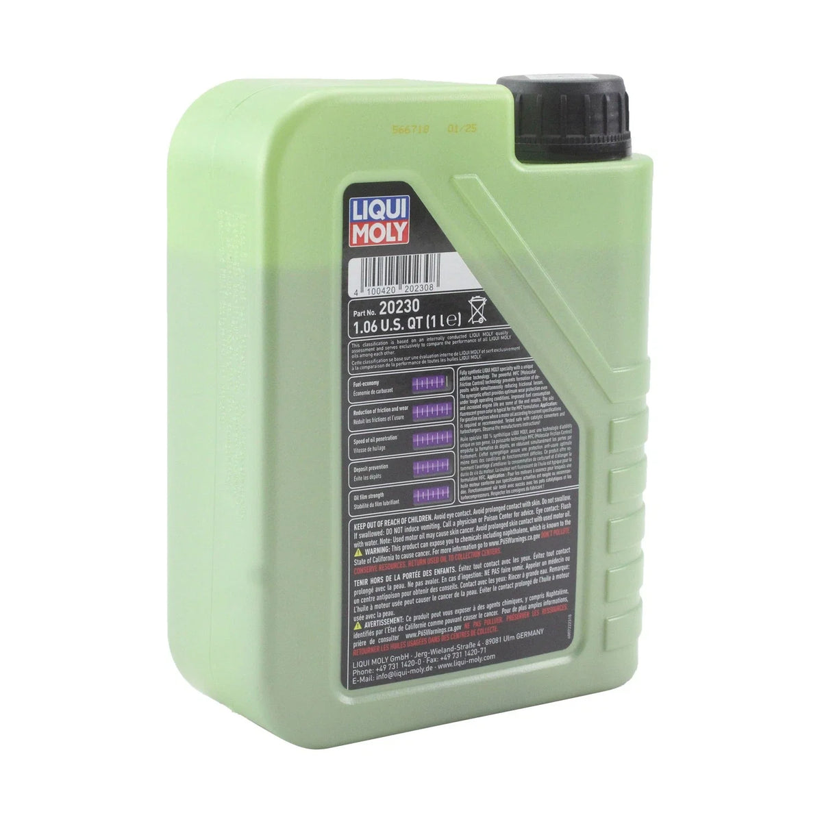 Liqui Moly Molygen 5W-40 Engine Oil - Set of 4 (4L)