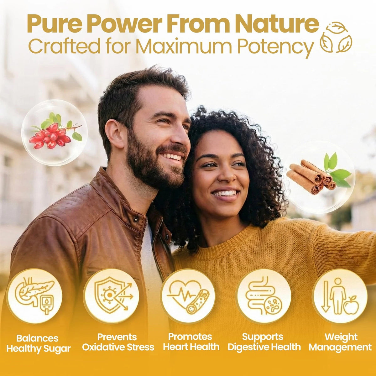 Berberine with Ceylon Cinnamon 1200mg (60 Capsules)