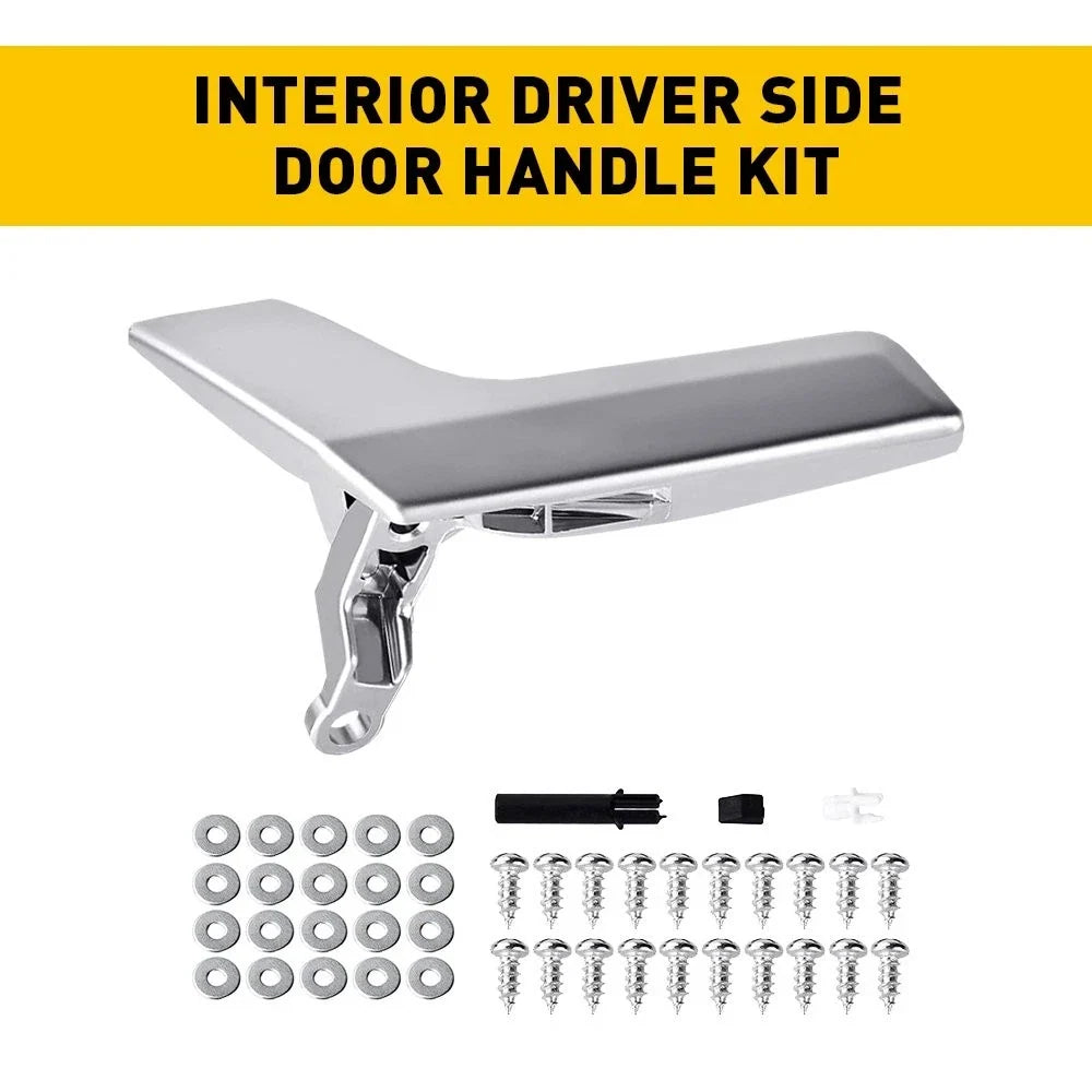 Interior Door Handle Repair Kit Chrome for GLK350 C250 2010-2015