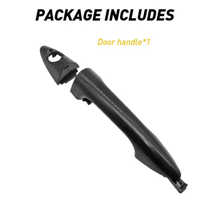 Black Exterior Door Handle for 2012-2016 Hyundai Accent RH