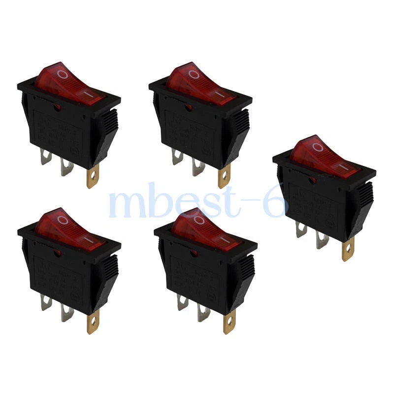 Rocker Switch Lighted On Off for FMI Desa Electric Fireplaces (120 Volt)